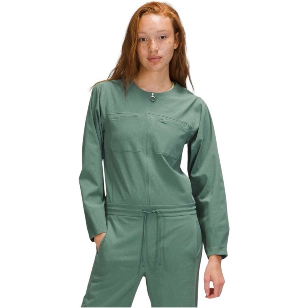 Lululemon Ventlight Zippered Jumpsuit - Tidewater Teal
